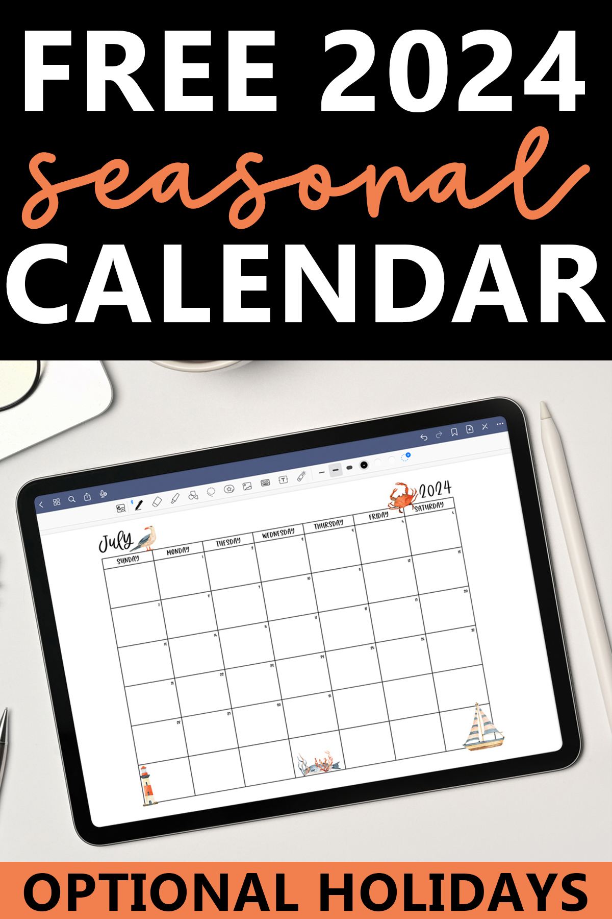 printable-calendar-starting-with-monday-sunday-Pinterest-3 - Mom Envy