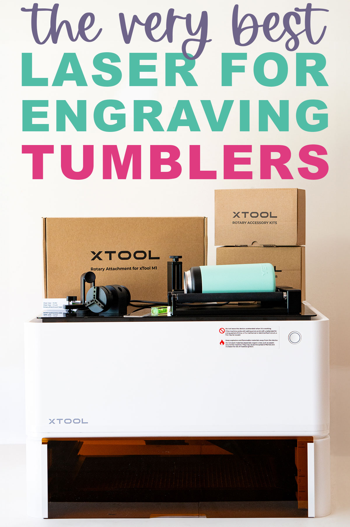 The Best Laser Engraver for Tumblers, Yeti Cups, & More