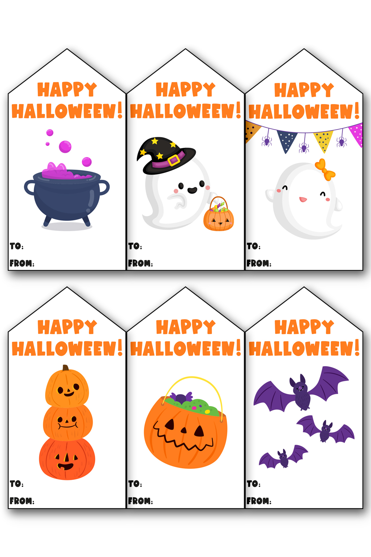 21+ Halloween Gift Tags Printable