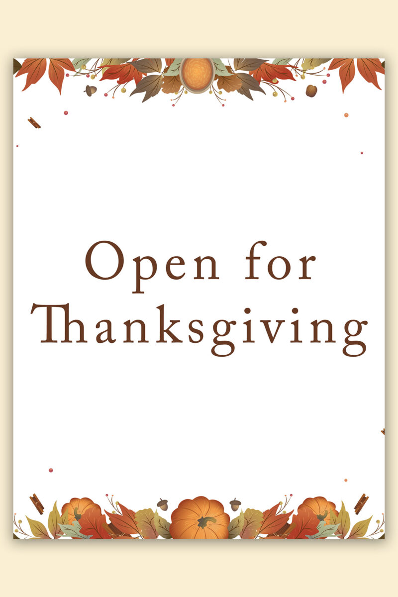 Free-Printable-Closed-for-Thanksgiving-Sign-Example-6 - Mom Envy
