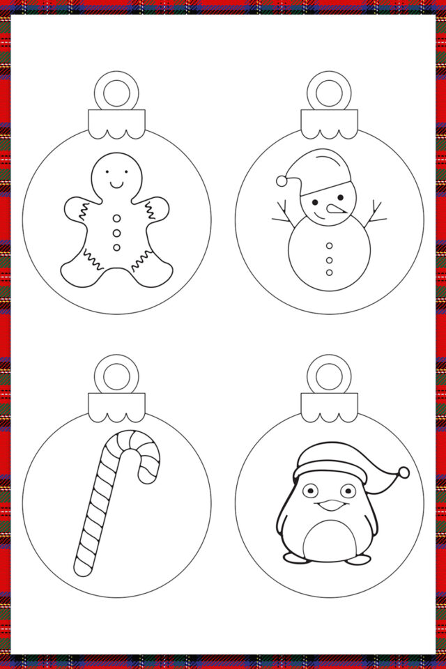 Free Printable Christmas Ornaments - Free Christmas Ornaments Printable Set Example 7 640x960 