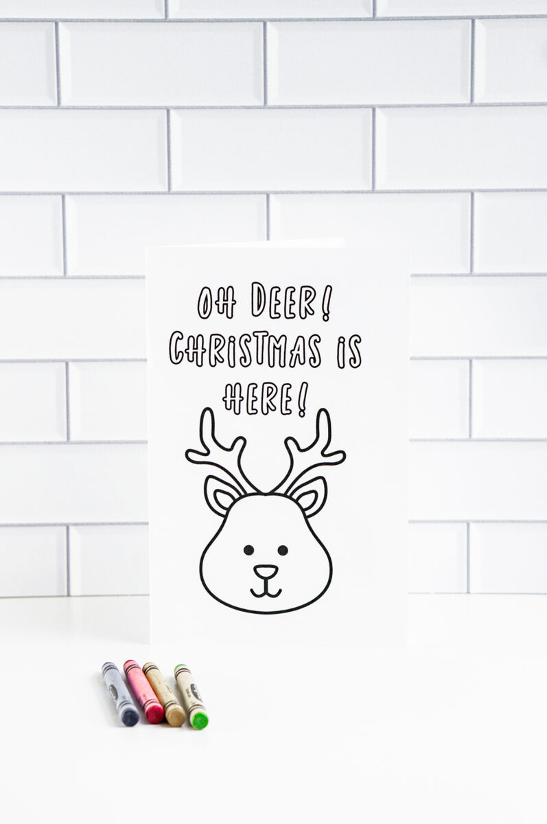 free-printable-christmas-cards-to-color-1-11 - Mom Envy