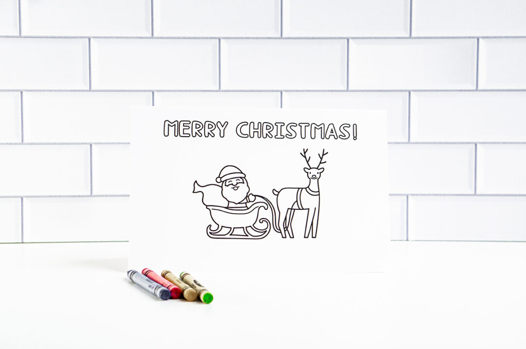 free-printable-christmas-cards-to-color-1-27 - Mom Envy