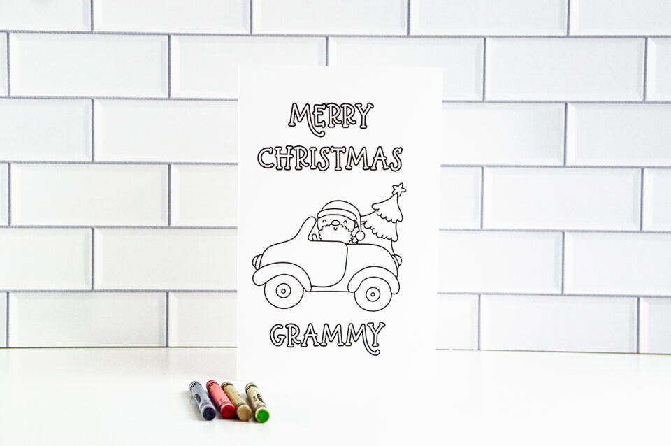 free-printable-christmas-cards-to-color-1-7 - Mom Envy