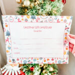 This image is an example of the free printable Christmas certificate for gifts you you can get in this post.