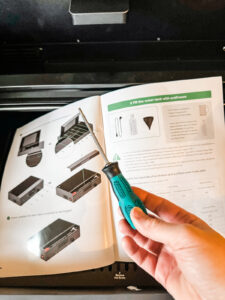 This is an image of a screwdriver that comes with the xTool P2 laser machine so that you can set it up.