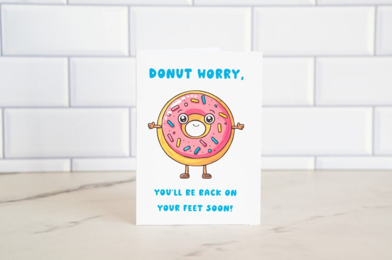 Free Printable Get Well Soon Cards for a Speedy Recovery