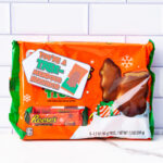 This is one of the free Christmas treat gift tags you can download in this post. It says, You’re a Tremendous Teacher. This version of the tag features the Reese’s Peanut Butter Tree. The tag is attached to a pack of Reese’s Peanut Butter trees.