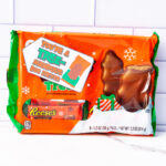 This is one of the free Christmas treat gift tags you can download in this post. It says, You’re a Tremendous Teacher. This version of the tag features the Reese’s Peanut Butter Tree. The tag is attached to a pack of Reese’s Peanut Butter trees.