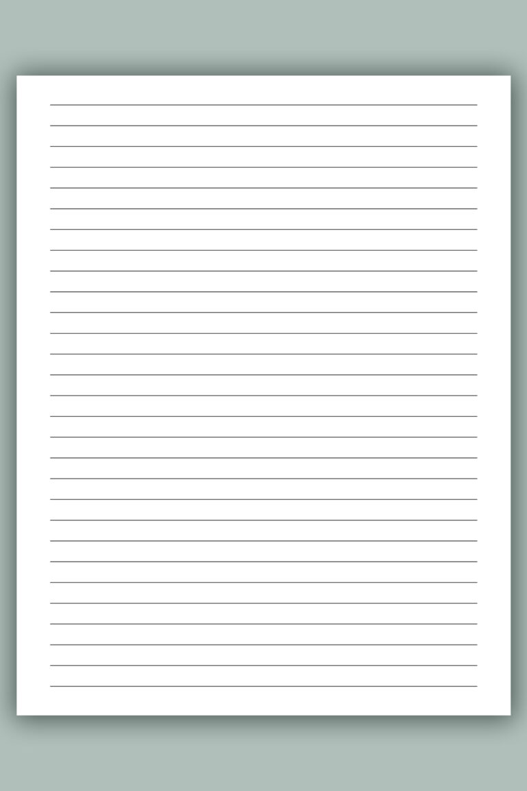Free Printable Bullet Journal Paper: Dot Grid, Graph, Lined, etc