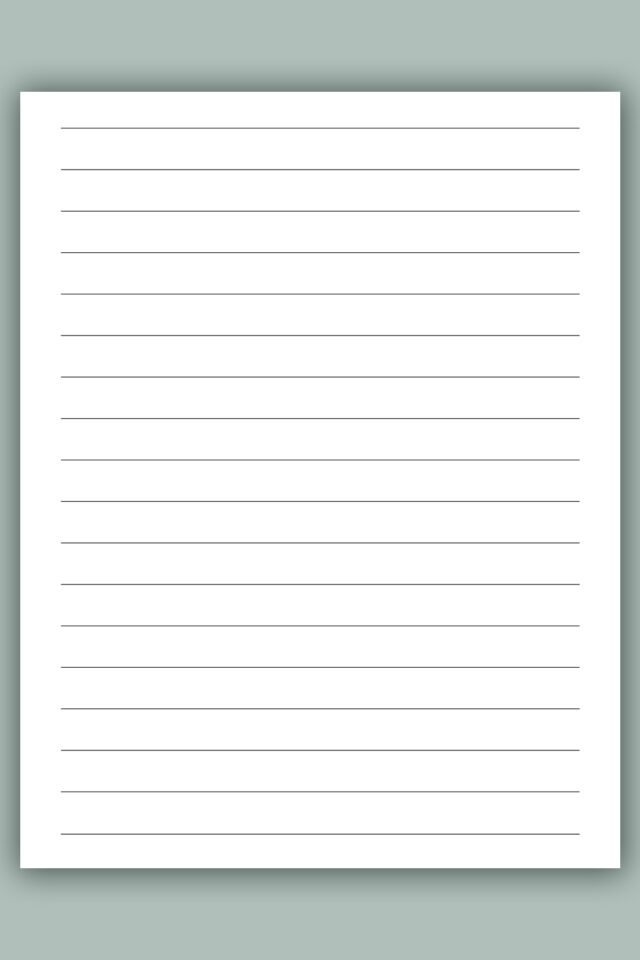 printable-bullet-journal-paper-example-wide-lined - Mom Envy