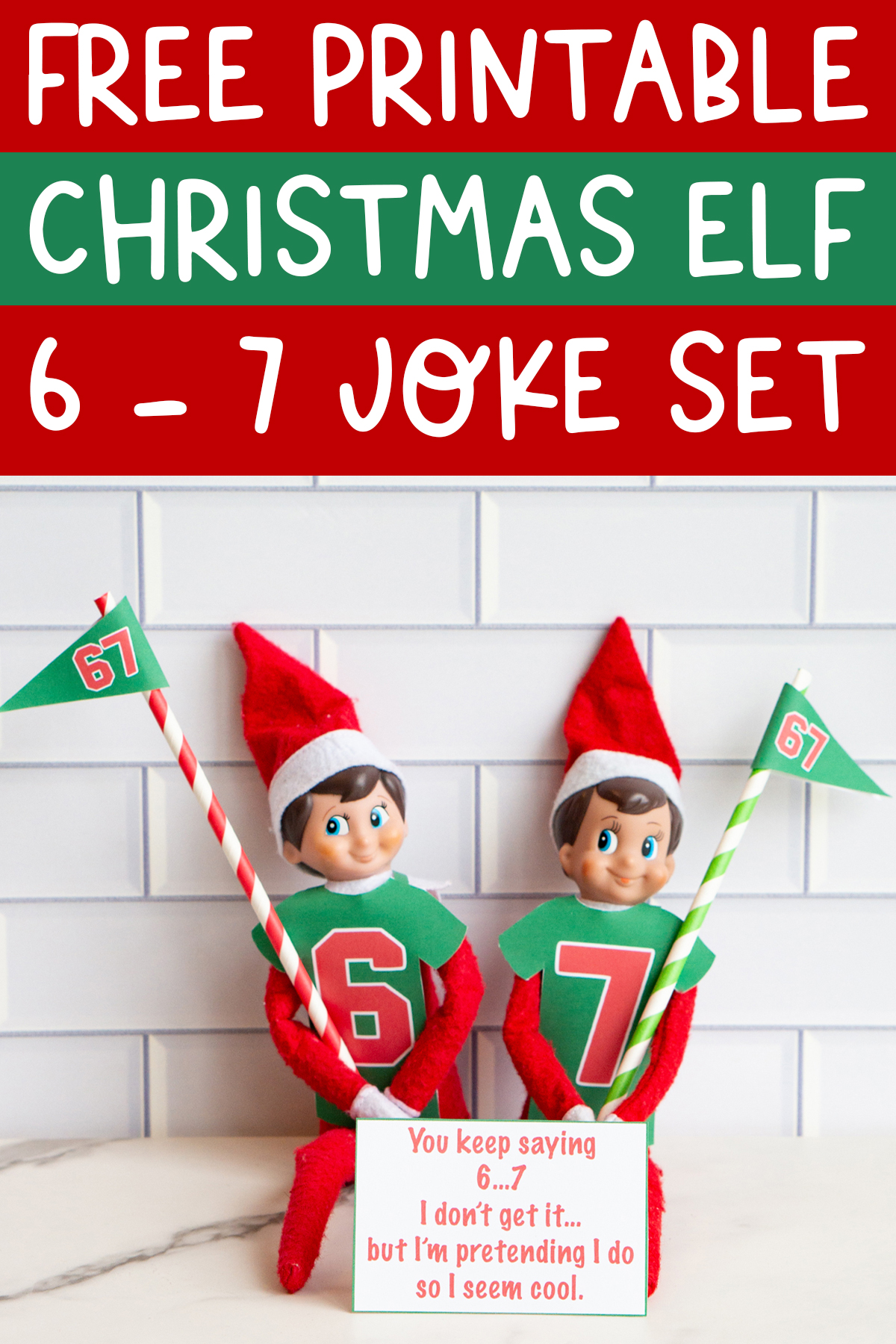 free funny 6 7 elf on the shelf printables (notes included)